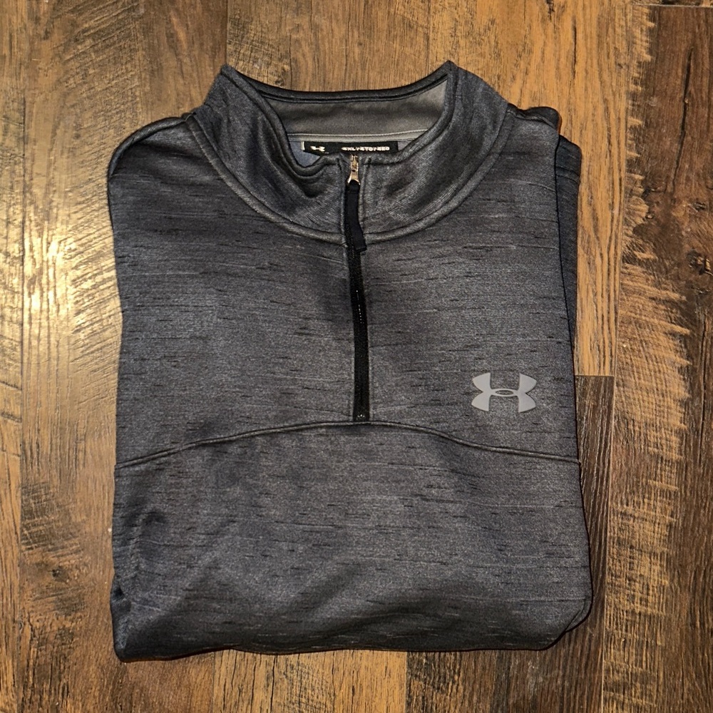 Under Armour Charcoal Half-Zip Top